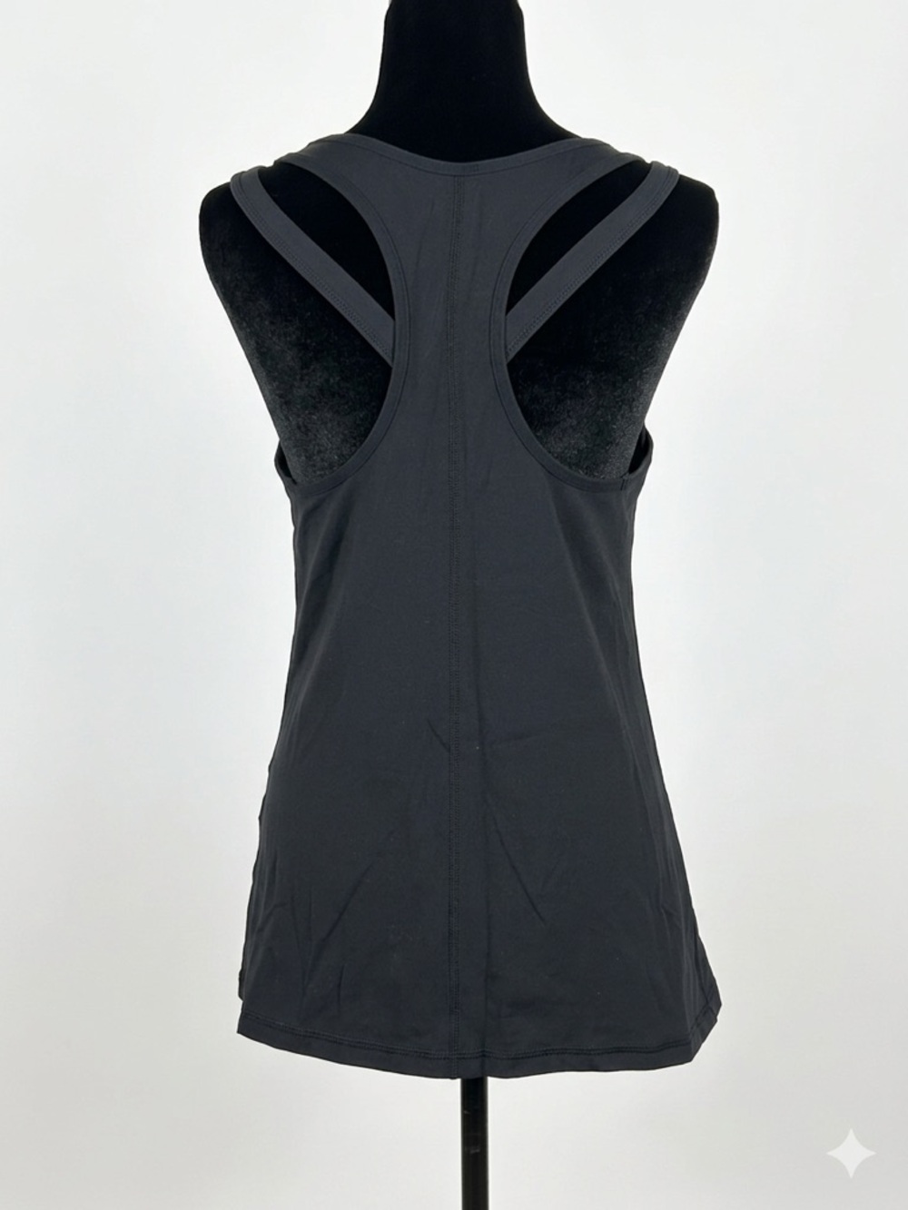 Lululemon Vintage Black Cool Racerback Tank Top Size 10 Archival Quality - Picture 2 of 7